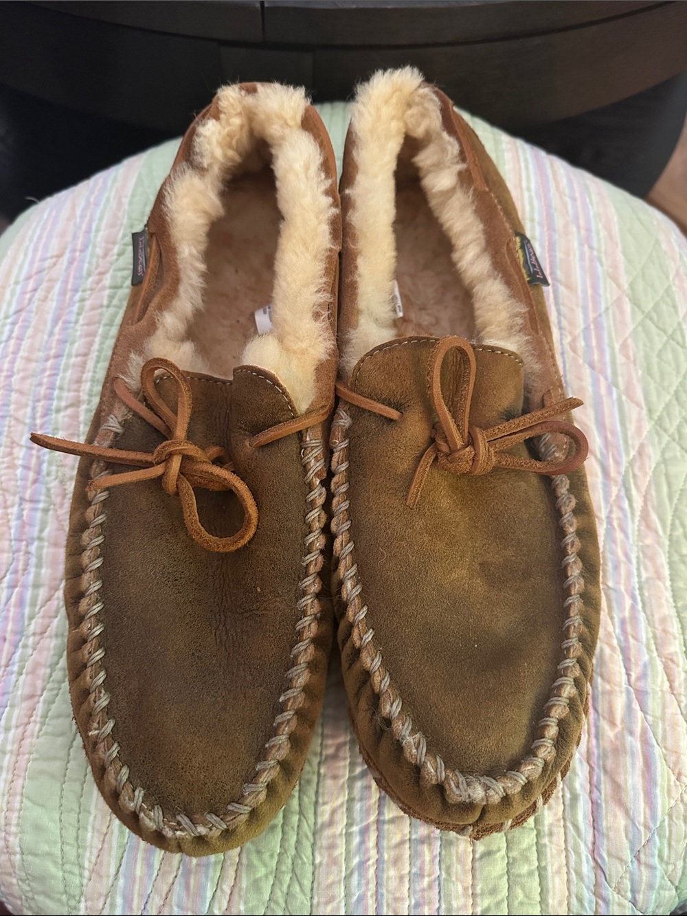 LL Bean Wicked Good Mocs Men’s 14M